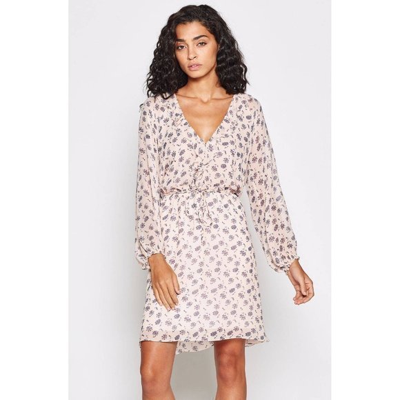 Joie Marelle Ruffle Neck Silk Dress *NEW* - Picture 1 of 3